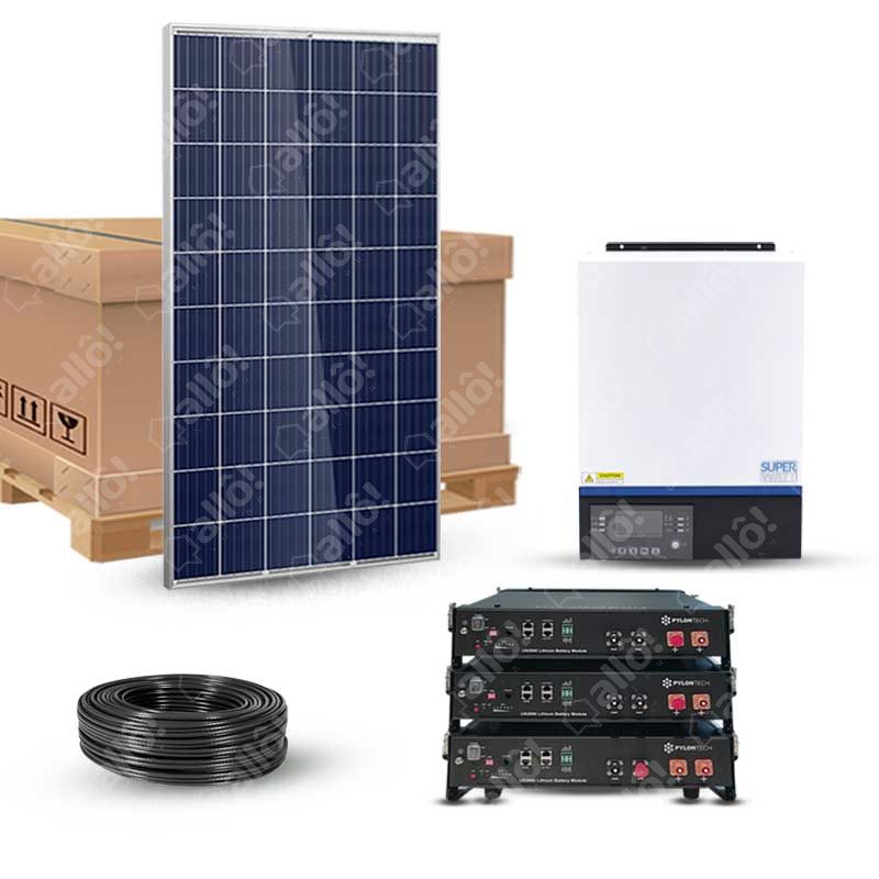 Installer un kit solaire autonome pour habitat isolé * SOLARIS-STORE