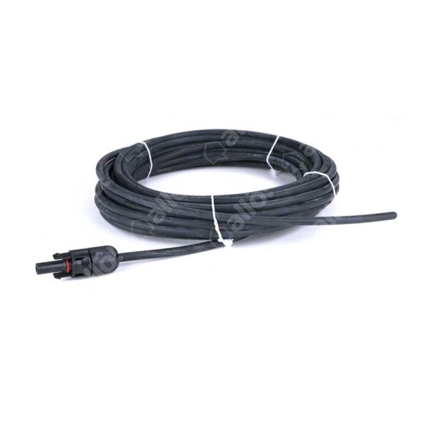 ▷ Câble solaire 6mm Rouge et Noir 10 mètres avec connecteur MC4