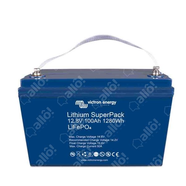 Batterie 100Ah 12.8V LiTHIUM - Haut Courant - SuperPack - Victron Energy