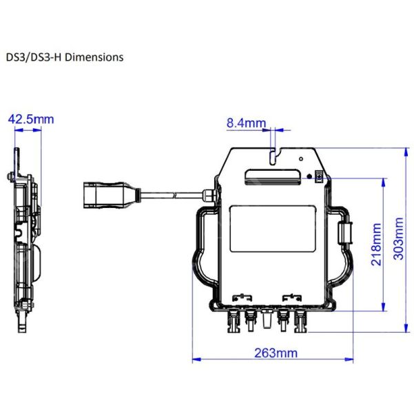 Micro-onduleur 880W MPPT Duo DS3 - APSystems