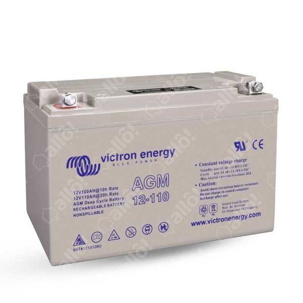 Batterie 110Ah 12V AGM Victron Energy - qualité supérieure