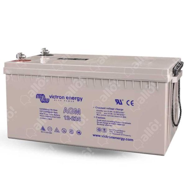 Batterie AGM Victron Energy 220Ah 12V au meilleur prix