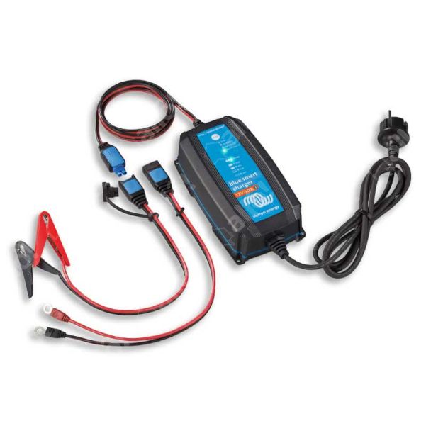 Chargeur de batterie IP65 12V 10A + DC connector -BlueSmart