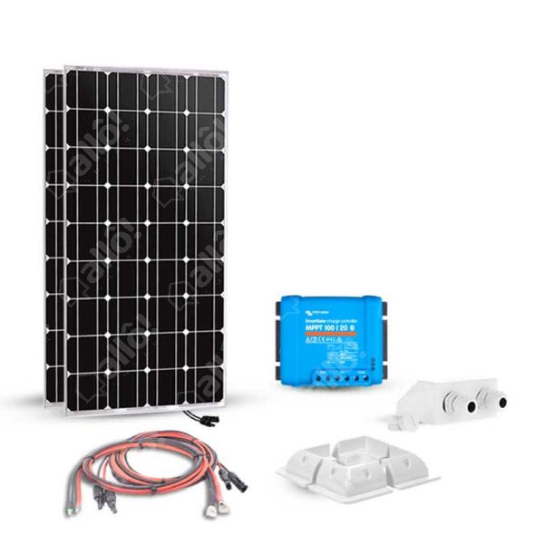 Kit solaire camping car 200W - SOLAR KIT