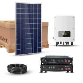 Kit solaire 3320Wc 230V autoconsommation stockage lithium 4.8kWh  SOFAR