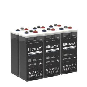 6 Batteries tubulaire 770Ah 2V - C10 - OPzS - Ultracell