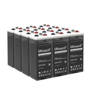 12 Batteries tubulaire 770Ah 2V - C10 - OPzS - Ultracell