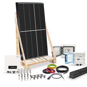Kit solaire 1660Wc - PRO - COMPLET - autoconsommation - Fixation tôle ondulée - SOFAR