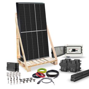Kit solaire 1660Wc - PRO - COMPLET - autoconsommation - Fixation tôle ondulée - IQ7 ENPHASE ®