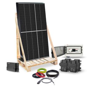 Kit solaire 1660Wc - PRO - COMPLET - autoconsommation - Fixation sol - IQ7 ENPHASE ®