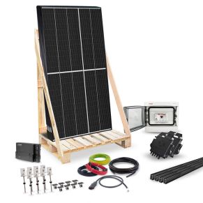 Kit solaire 1660Wc - PRO - COMPLET - autoconsommation - Fixation tôle ondulée - APS