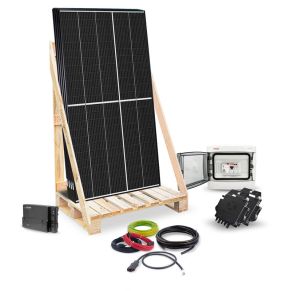 Kit solaire 1660Wc - PRO - COMPLET - autoconsommation - Fixation sol - APS