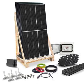 Kit solaire 3320Wc - PRO - COMPLET - autoconsommation - Fixation tuiles - APS