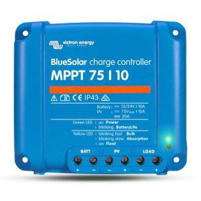 Régulateur de charge 10A MPPT 75/10 BlueSolar - Victron Energy
