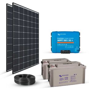 Kit solaire 840Wc 24V autonome stockage 3.1kWh