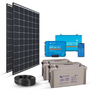 Kit solaire 840Wc 230V autonome stockage 3.12kWh Victron Energy