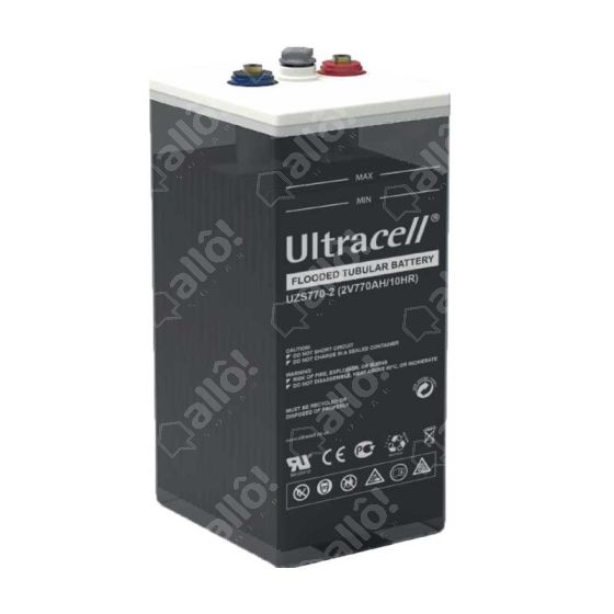 Batterie tubulaire 770Ah 2V - C10 - OPzS - Ultracell